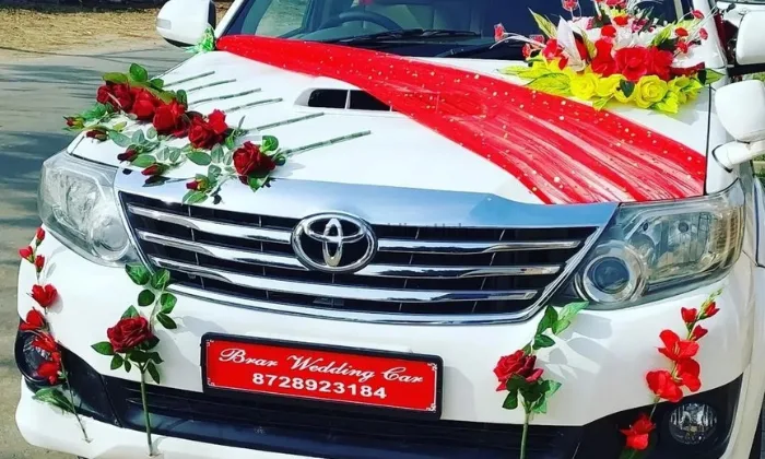 Brar wedding car